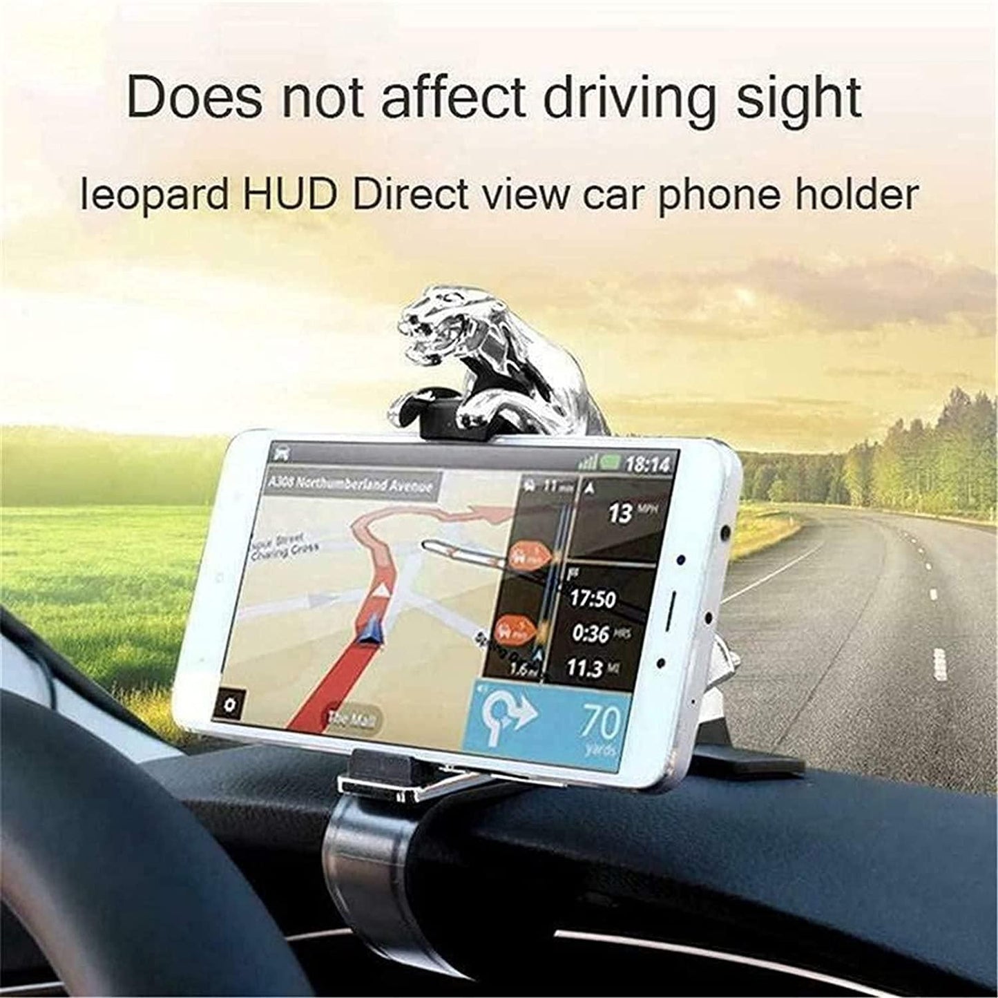 Jaguar Grip™ Dashboard Phone Holder – Universal Anti-Slip Mount for All Cars