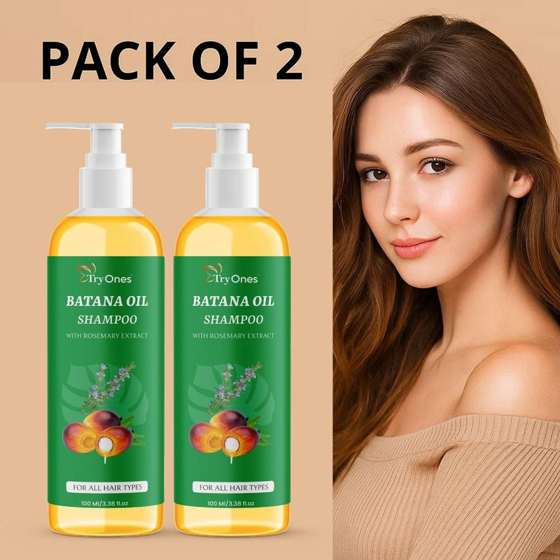 Batana Oil Shampoo for Hair Growth with Rosemary Extract 🌱✨ (100% Pure & Natural) - Buy 1 Get 1 Free🔥🔥